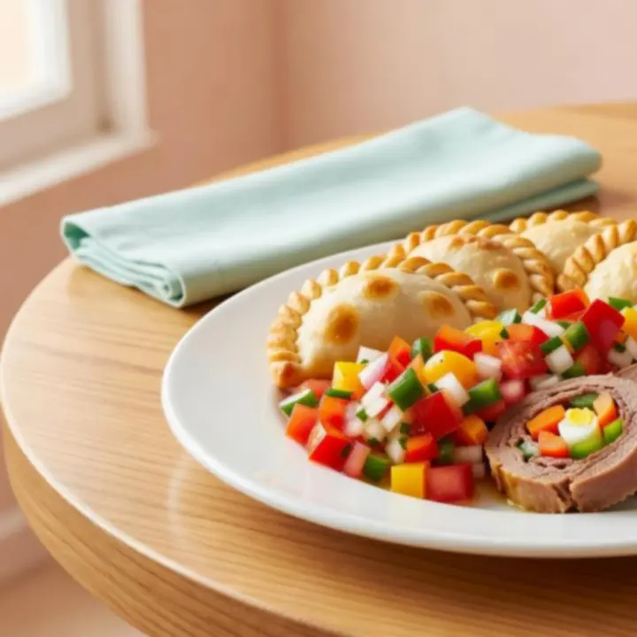 Plato de entradas gourmet argentinas para compartir